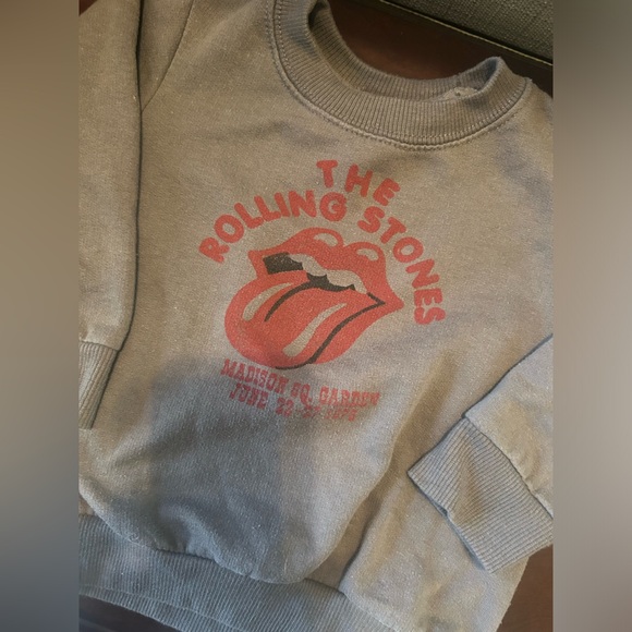 ROLLING STONE Pullover Graphic Band Crewneck Sweater/ Size 2T - Picture 4 of 6